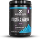 Wilderness Atlete - Hydrate & Recover ..Vloeistof Hydration Powder Electrolyte Drink Mix - Recover Sneller met Bcaas - Hydrate Powder met 1000 mg vitamine C - 30 Serving Tub (Berry Blast)