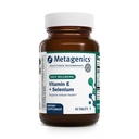 Metagenics E-400 Selenium Supplement - Vitamine E & Selenium Antioxidant Formule met Calcium en Fosfor - Ondersteunt Immune, Huid, Oog en Cellular Health* - Glutenvrije, Vegetarische - 60 tabletten