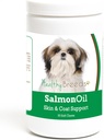 Salmon Oil Chews tendres Shih Tzu races saines 90 Comte