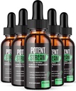 NutraRize (Pack de 5 gouttes de flux de Potent, Supplément Prostate avancé - Soutien naturel pour la santé de la prostate, Fort maximum, PotentStream Reviews (150 services)