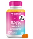 Roze Ooievaarsvruchtbaarheid Gummies voor vrouwen 