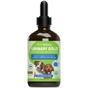 Dierenwelzijn Urine Gold voor honden - Vet-geformuleerd Multi-Herb Urine Tract Ondersteuning - Blader Health & Urinary System Wellness - Holistic Dog Supplement - Liquid Formula 4 oz (118 ml)