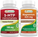 Best Naturals 5-HTP (5-hydroxytryptofaan) 100 mg & Magnesium Glycinate 425 mg