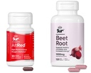 Capsules de racine de betterave Sur pour la récupération musculaire et la nutrition sportive et capsules de racine de betterave Sur biologique