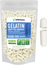 XPRS Nutra Formaat 00 Lege capsules - 100 Telle Lege Gelatine Capsules - DIY Capsule Vulling - Vulbare pil Gel Caps voor Do-It-Yourself Supplements (White)