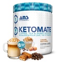ANS Performance Ketomate Coffee Creamer met MCT Oliepoeder, Heerlijk, Suikervrije Creamer voor koffie, Thee & Shakes, Perfect Keto Energy Powder, 20 porties, 15oz, Caramel Macchiato