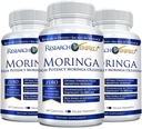 Onderzoek Geverifieerde Moringa Oleifera - 100% Pure Extract- 1200 mg per portie - 60 Tellen - 3 Maanden Levering