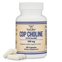 CDP Choline (Citicoline) Supplement, Farmaceutische Graad, Derde Getest (60 capsules 300 mg)