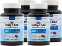 Marine Oil Supplement - Alle natuurlijke Calanus Olie, Astaxanthine, Omega-3 en vetzuren - Hart en hersenen Gezondheid Voedingssupplementen - 4 Pack