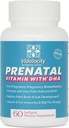 Vidalocity Prenatale vitamines voor vrouwen, Multivitamine Capsules: Omega 3 Visolie (EPA/DHA), Magnesium, Folaat, Vitamine D3, C, Vitamine B12, B6, Vitamine A, K & Zink, 60 Tellen (60 Dagen Levering)