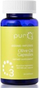 PurO3 Extra Virgin Olijfolie Capsules - Hoge Potentie Pure Ozonated Oils for Immune Support & Wellness Voordelen - Organic Oxygen Infunded Supplement - 90 Veggie Softgels