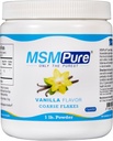 KALA GEZONDHEID MSMPure Vanille Flavored Coarse MSM Powder Flakes 