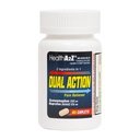 HealthA2Z® Dual Action Pain Relief Acetaminophen 250mg & Ibuprofen 125mg (NSAID) Twee geneesmiddelen voor Hoofdpijn, Koorts & Backache Relief 