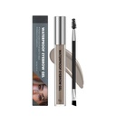 Waterproof Eyebrow Gel, Quick Drying Langdurend Smudge Proof Formula voor het creëren van natuurlijk uitziende wenkbrauwen, Eenvoudige toepassing voor alle huidtypes (Rokerig grijs, Groot)