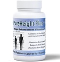 PureHeight Plus #1 Doctor Aanbevolen Hoogte Enhancement Supplement - Groeivitaminen voor kinderen, tieners en volwassenen - Verhoog botsterkte en dichtheid - Hoogte verhogen Vitaminen Grow Taller snel