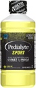 Pedialyte Sport Electrolyte Solution 5 Key Electrolytes voor spierondersteuning Snelle hydratatie voor voor, tijdens, & Na de oefening Lemon Lime, 1 Liter