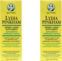 2-PAK Lydia Pinkham Voedingsondersteuning Vloeistof 16oz flessen