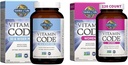 Garden of Life Multivitaminen voor mannen en vrouwen, Vitaminecode 50 & Wiser Mannen 120 Capsules en Vitaminecode Vrouwen Multi 120 Capsules