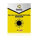 OmniCo - D3 + K2 + Calcium Patches 30 Pack