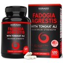 Fadogia Agrestis en Tongkat Ali Supplement Performance Blend - (120 capsules) - Maximale sterkte - Aandrijving, Athletische prestaties en spiermassa - Glutenvrij, niet-GMO, Vegan Capsules - USA Made