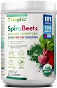 biophix Organic SpiruBeets 2.2 lbs Sprirulina - Beetwortel - Proteïne-Rich Nutriënt-Dense Superfood Powder - Rijk aan stikstofoxide