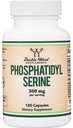 FosfatidylSerine Supplement 300mg Per Serving, 120 Capsules (Phosphatidyl Serine Complex) by Double Wood