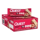 Quest Nutrition- Hoge proteïne, lage Carb, Glutenvrij, Keto vriendelijk, 12 Telling Witte Chocolade Framboos