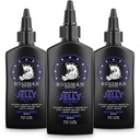 Bossman Jelly Beard Oil for Men - 3 Pack (12 oz in Total, Royal Oud Scent)
