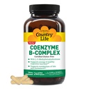 Country Life, Coenzyme B-complex Vitamine, Ondersteuning Energie en Metabolisme, Dagelijks Supplement, 240 st.