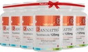 WELZIJN EXTRACT Eannatto Tocotrienolen Deltagold 125 mg, Vitamine E Tocotrienolen Supplementen 60 Softgel, Tocoferol Vrij, Non-GMO, Glutenvrij en Antioxidant (pakket van 6)