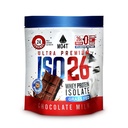 ISO26 Isolation de protéines de lactosérum à l'herbe sans édulcorants artificiels. Naturellement sucré avec des fruits de la Moine, 1,6 livre, 24 portions, lait de chocolat.
