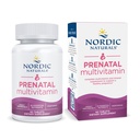 Nordic Naturals Prenatale Multivitamine voor vrouwen - Dagelijkse Vegetarische Prenatale Vitaminen - 22 Essentiële Nutriënten, Inclusief B6, Folaat, en IJzer - 60 Tablets - 30 Serven