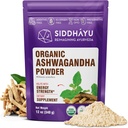 Siddhayu Biologisch Ashwagandha Poeder - 12 oz