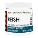 Host Defense Reishi Powder - Mushroom Mycelium Powder - Heart & Immune Health Support Supplement - Mushroom Supplement to Support Energy & Vitality - Aids Overall Well-Being - 3.5 oz (66 Servings)