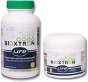 Bioxtron Life AFA Stam Cell Supplement - Gezamenlijke Ondersteuning & Spierpijn - Ondersteuning van het immuunsysteem - Ondersteuning van energieniveaus - Stamcelproductie - Blue Green Algen Spirulina - 90 Caps + Cream 2 oz