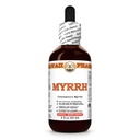 Myrrh Liquid Extract, Myrrh biologique (Commiphora myrrha) Supplément aux herbes de teinture, Hawaii Pharm, Fabriqué aux États-Unis, 2 fl.oz