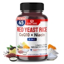 Ultra Red Gist Rice CoQ10 - Bevorderen van de algehele gezondheid met Niacin, L-Arginine, L-Citrulline (90 Tellen (pakket 1))