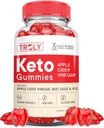 Echt Keto ACV Gummies Geavanceerde Formule 1000MG Echt Keto Gummies Apple Cider Vinegar Geformuleerd met Granaatappel Beet Juice Powder B12 Vegan Non GMO 60 Gummys