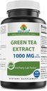 Brieofood Green Tea Extract 1000 mg per portie (Min 50% Polyfenolen) - 250 capsules - 3rd Party Lab Getest op zuiverheid en kwaliteit