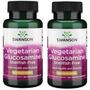 Swanson Vegetarian Glucosamine - Shellfish Free 500 Milligrammen 90 Veg Capsules (2 verpakkingen)