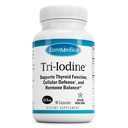 EuroMedica Tri-Iodine - Ondersteuning van de schildklier Gezondheid - Aids Hormone Balance with Molecular Iodine from Kelp - Kenmerken Kaliumjodide & Sodium Iodide - Hersenen & Energy Support - 12,5 mg, 90 capsules