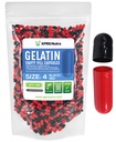 XPRS Nutra Maat 4 Lege capsules - 500 Tel kleine lege Gelatine Capsules - Pillen DIY Capsule vullen - Vulbare Bovine Pill Gel Caps voor Do-It-Yourself Supplements (Zwart/Rood)