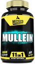 Mullein Leaf Supplement met Panax Ginseng Root, Cordyceps Sinensis & More - 60 Capsules - 11in1