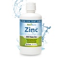 Supplément de zinc liquide par Nutrinoche: gouttes liquides organiques - Alternative de zinc et de picolinate ionique - 99,99% Nano particules cristalline ultra pure - pour adultes et enfants - (32 oz)