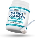Bio Absorb Marine Collageen Powder, Extra Strength w/Peptan (Type 1 Gehydrolyseerde Collageen Peptiden), 15 oz, 42-Day Supply