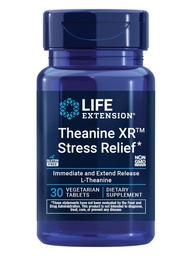 Life Extension Theanine XRTM Stress Relief L-Theanine Bevordert een kalme reactie op dagstress