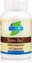 Priorité 1 Vitamines Stress B & C 60 Capsules - Complexe B avec Gland entier Adrénal pour soutenir les nerfs, la peau, les yeux, les fonctions gastro-intestinales et cérébrales en santé*.