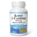 Natuurlijke Factoren Acetyl L-Carnitine 500 milligram, 60 Vegetarische Capsules