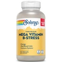 SOLARAY Mega Vitamine B-stress - Getimede afgifte Vitamine B Complex w/Vitamine B12, B6, Foliumzuur, VIT. C - Stress, Energie, Rode Bloedcel, Immune Support - Vegan, 60 dagen garantie (276 CT)