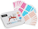 Moskinto De originele Muggen Itch Relief Patches voor kinderen & volwassenen, Bug Bite Patches Soothe Zwelling & Jeuk, Anti Itch Bug Bite Relief, Suction Tool Alternative, Family Pack, 42 Tellen